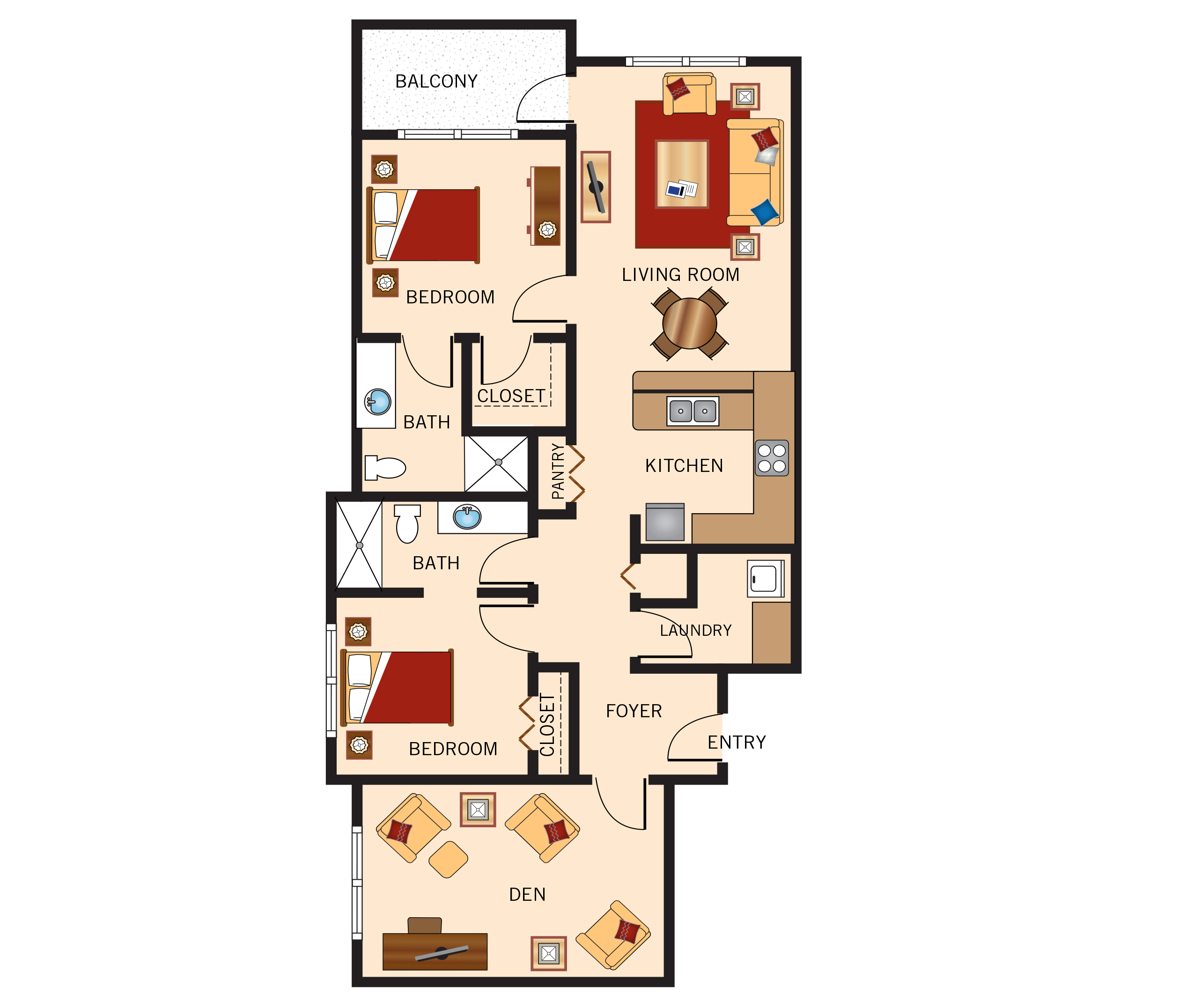 The White Ibis floor plan